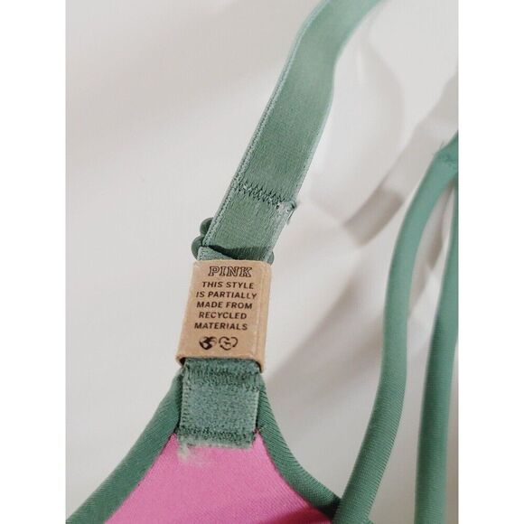 Victoria's Secret PINK Wear Everywhere Lightly Lined Convertible Tshirt Bra 32DD - Picture 8 of 15